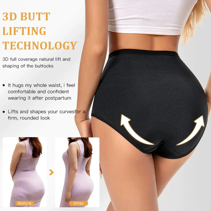 🌟 High Waist Mesh Cross Shapewear Panties! 🌟