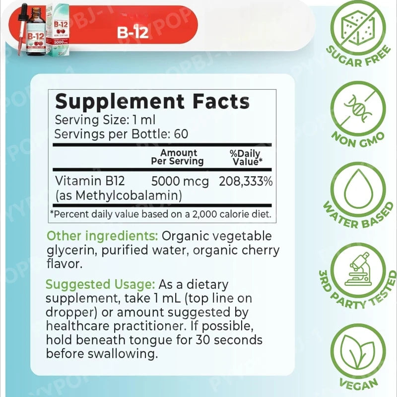Cherry B12 Drops 🍒