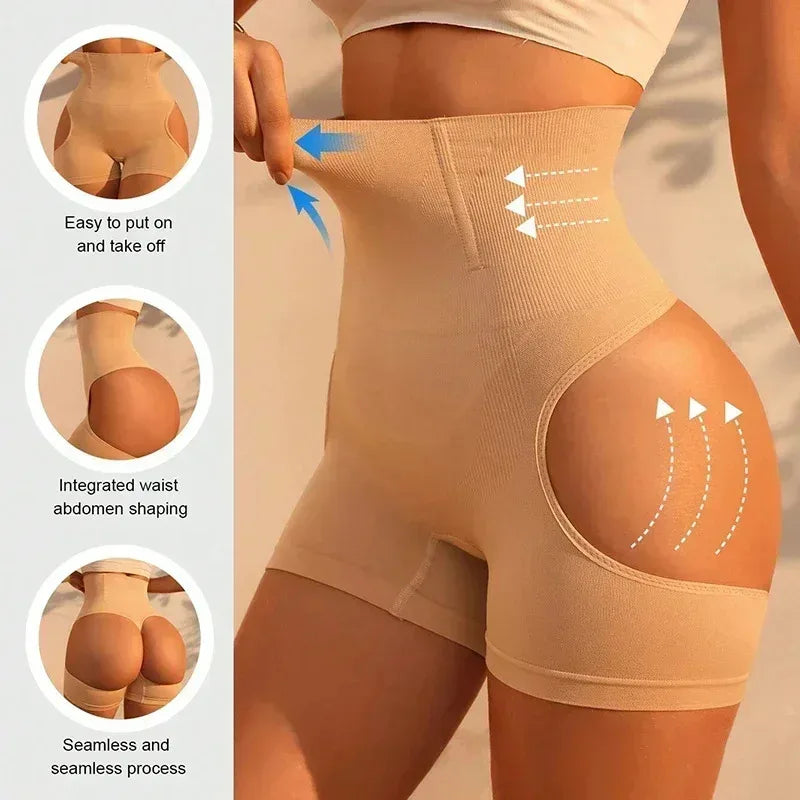 Women High Waist Shaping Control Panty