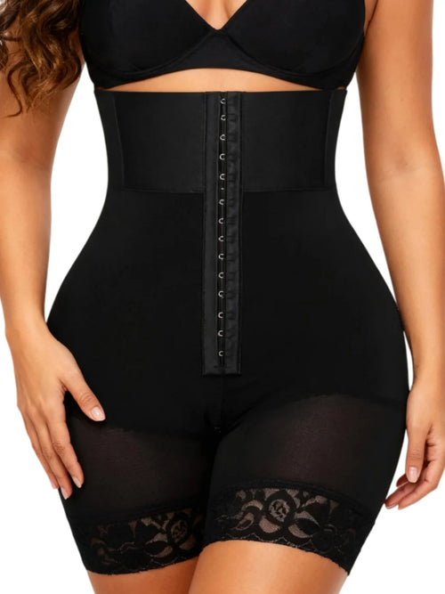 1 Pc Butt Lifting Shapewear Body Shaper For Women Tummy Control Panties With Hook Zipper Closure