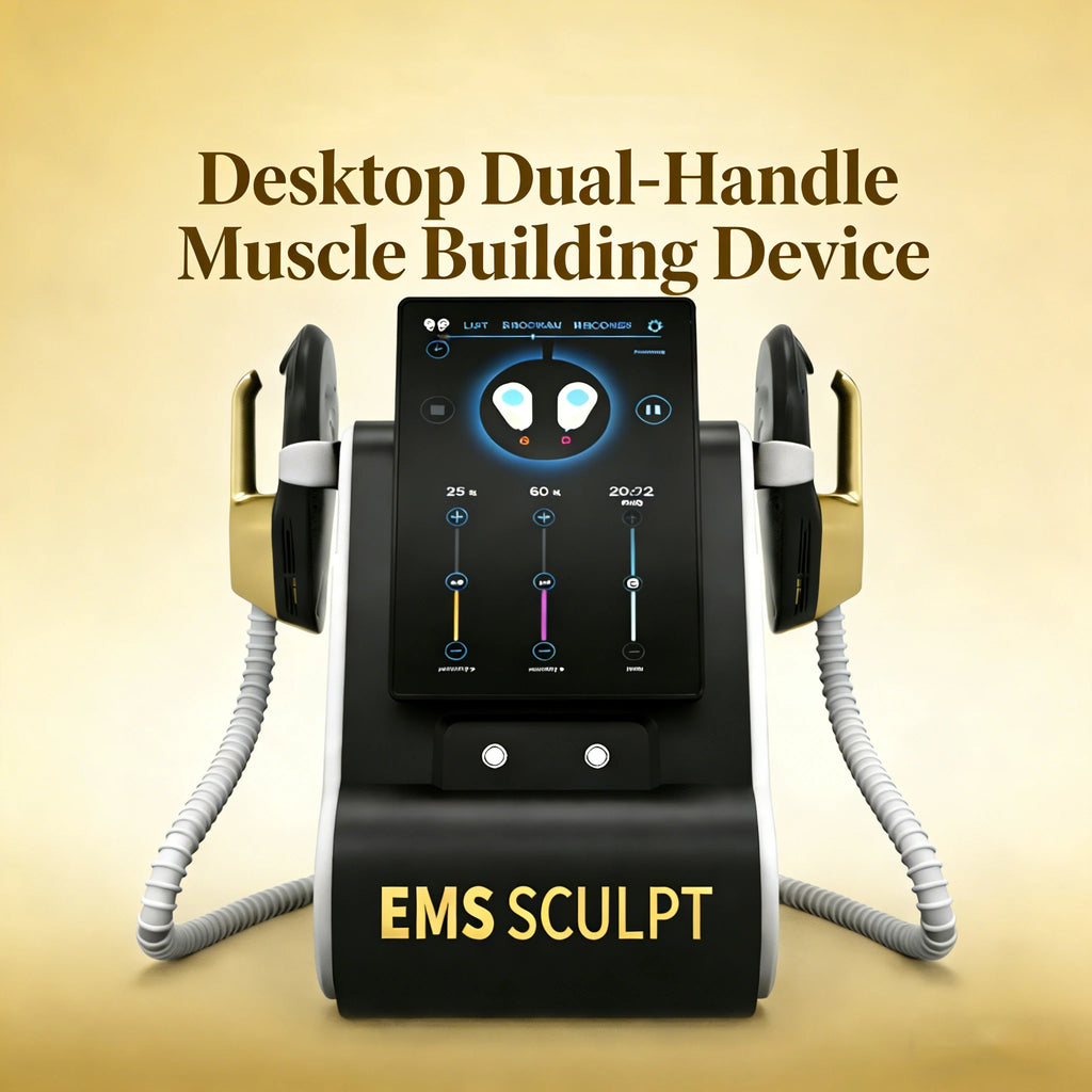 🌟 Desktop Dual Handle Magnetic Fitness Device! 🌟