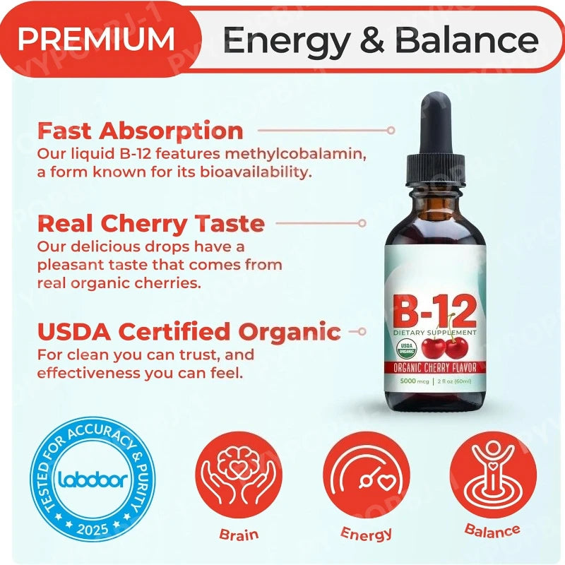 Cherry B12 Drops 🍒
